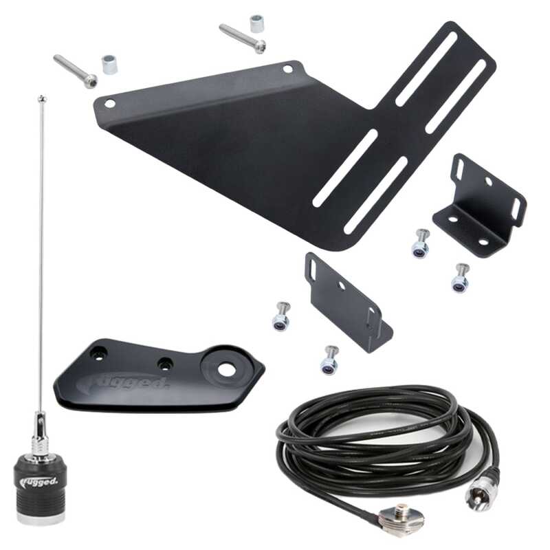 Rugged Radios Ford Bronco Two-Way GMRS Mobile Radio Kit 41 Watt - G1 Waterproof