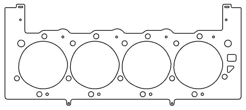 4.280 MLS Head Gasket BBC - 8.1L LH Merc Marin