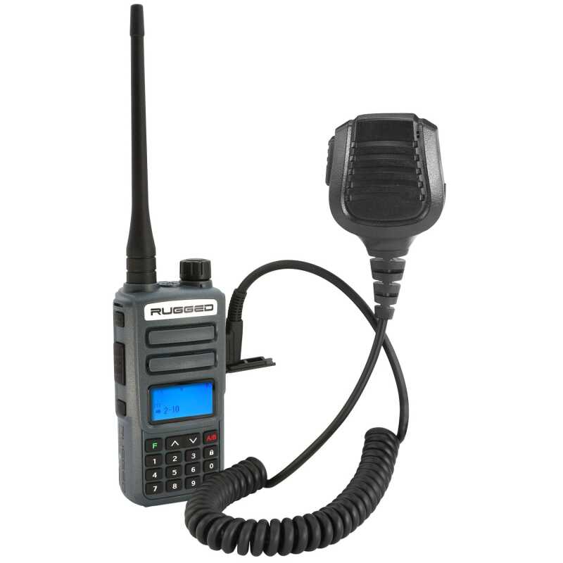 Radio Rugged GMR2 GMRS / FRS w / Hand Mic