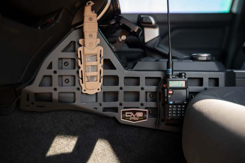 DV8 Offroad 2024 Toyota Tacoma Center Console Molle Panels & Digital Device Mount