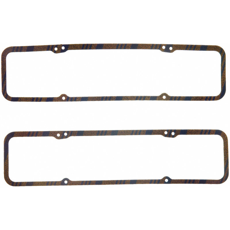 SBC Valve Cover Gaskets 1pr 7/32in Cork Rubber