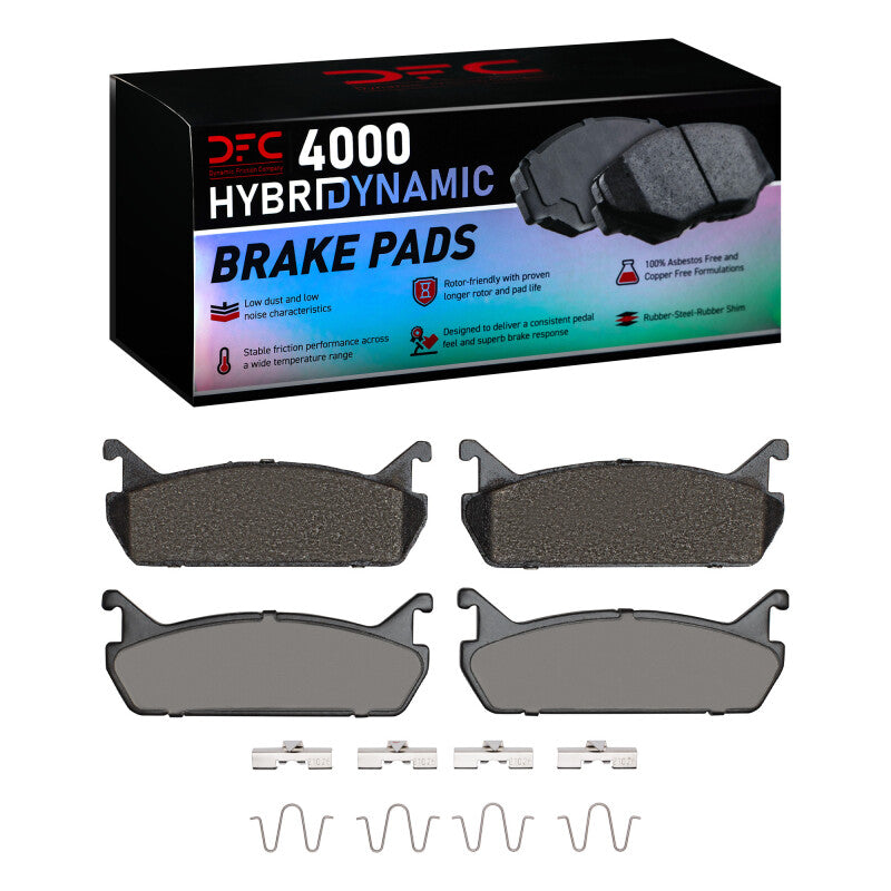 DFC 90-93 Mazda Miata Rear 4000 HybriDynamic Brake Pads and Hardware Kit