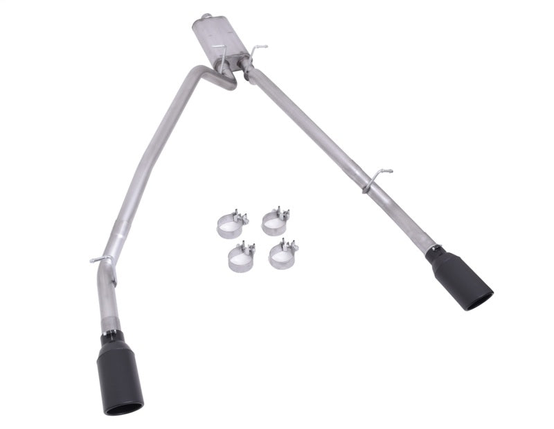 Gibson 2025 Ram 1500 3.0L I6 DOHC 2.5in Cat-Back Dual Split Exhaust - Black