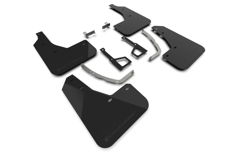 Rally Armor 25-26 Hyundai Ioniq 5 XRT Black Mud Flap Black Logo