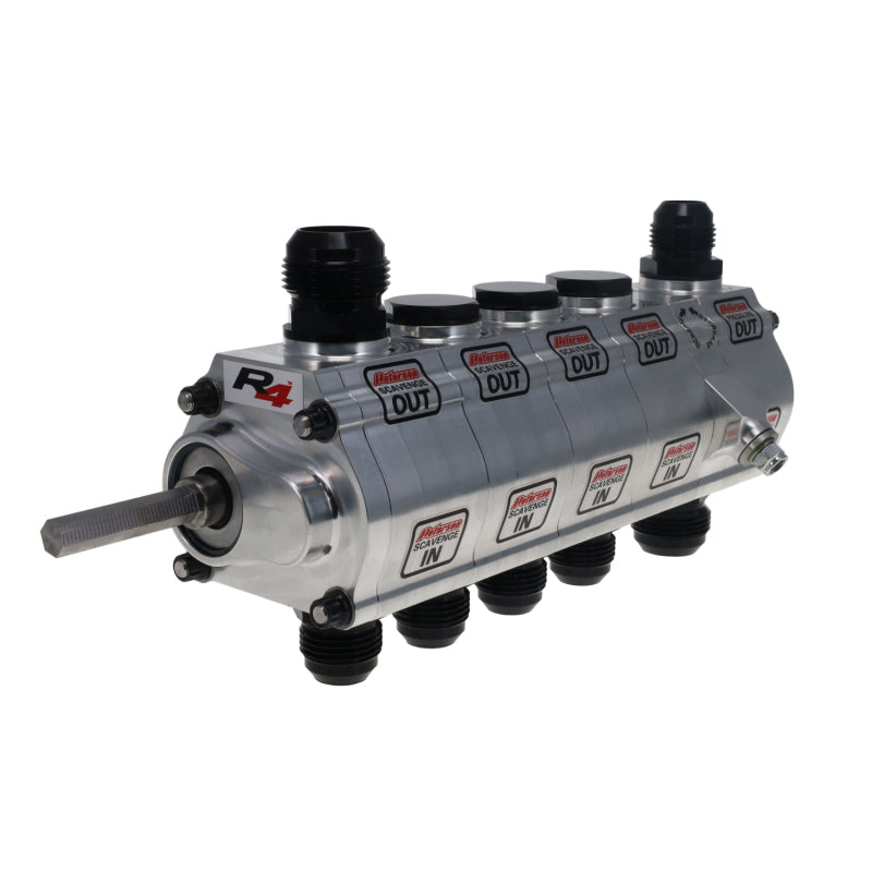 Oil Pump 5-Stage R4 Left Side Mount  Male Hex