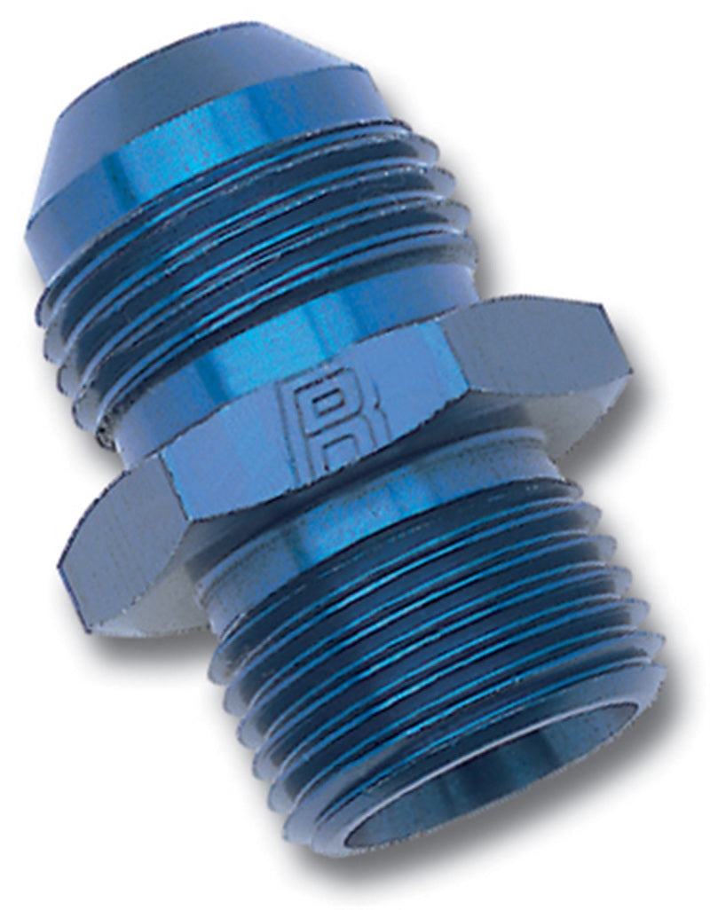 #6 to 10mm x 1.0 Adapter Fitting Blue
