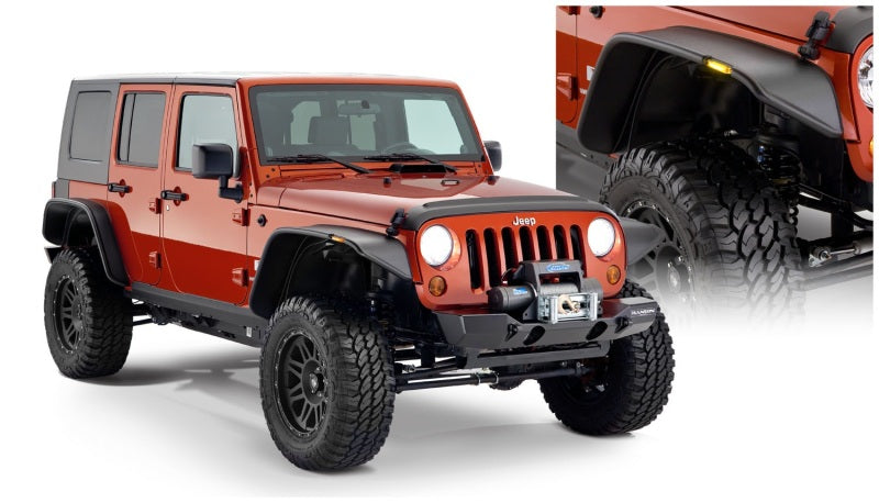07-   Jeep JK 4dr Flat Style Fender Flares