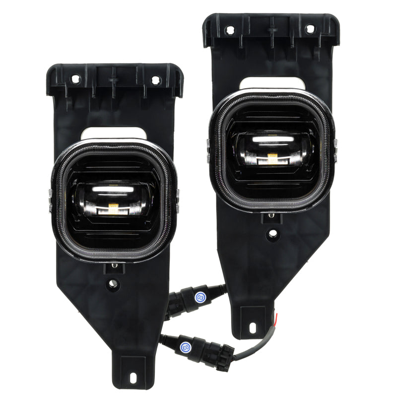 Oracle 05-07 Ford Superduty High Powered LED Fog (Pair) - 6000K
