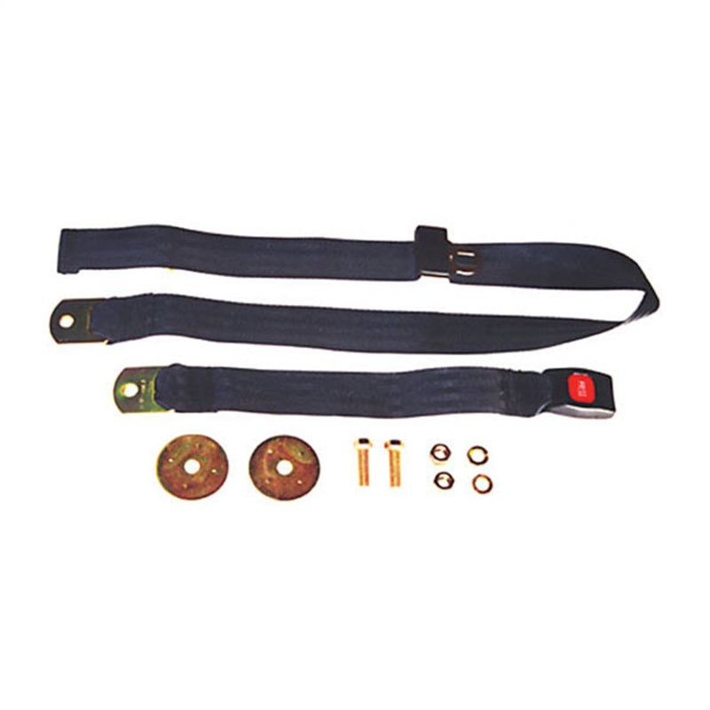 60 Inch Front/Rear Lap S eat Belt; 41-95 Jeep CJ/