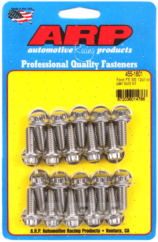 BBF S/S Oil Pan Bolt Kit 12pt.