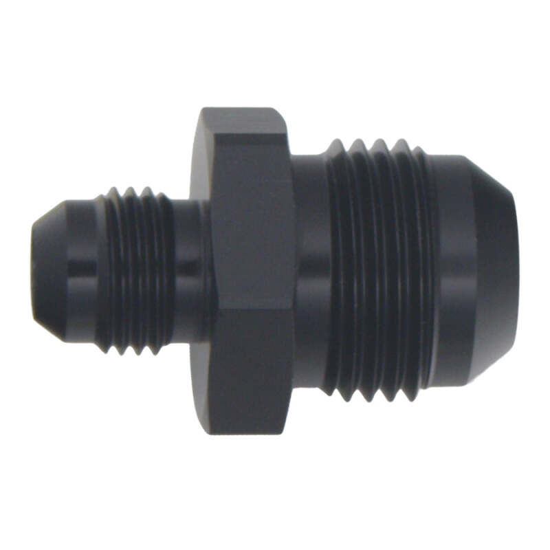 DeatschWerks 10AN Male Flare to 6AN Male Flare Reducer Straight - Anodized Matte Black