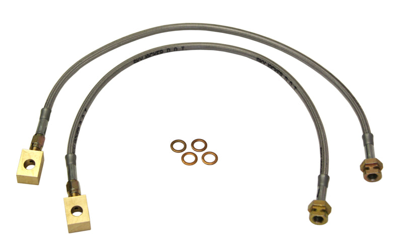 Front Brake Lines 82-86 CJ- 79-91 J10