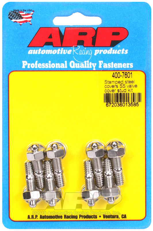S/S Valve Cover Stud Kit 6pt. (8)