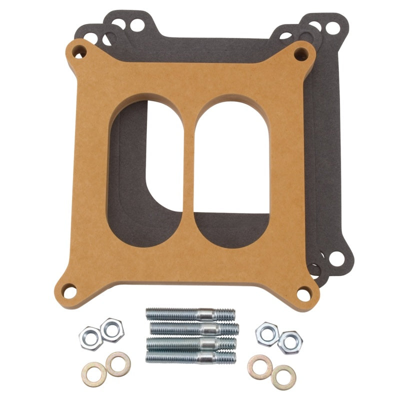 Carburetor Spacer - .5in Divided - Wood