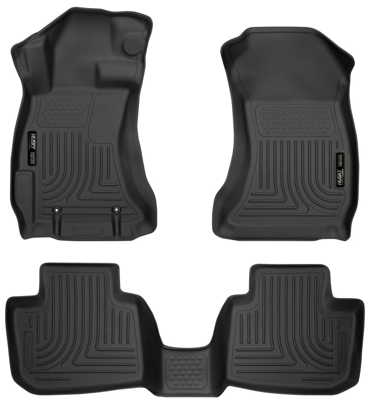 12- Subaru Impreza Front /2nd Floor Liners Black