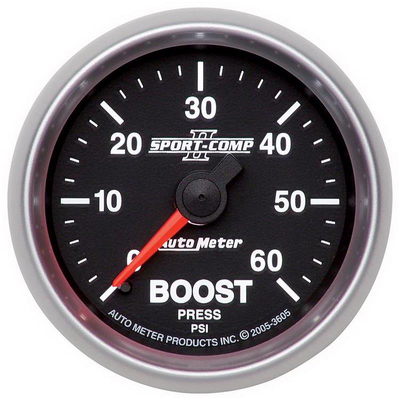 2-1/16in S/C II Boost Gauge 0-60psi