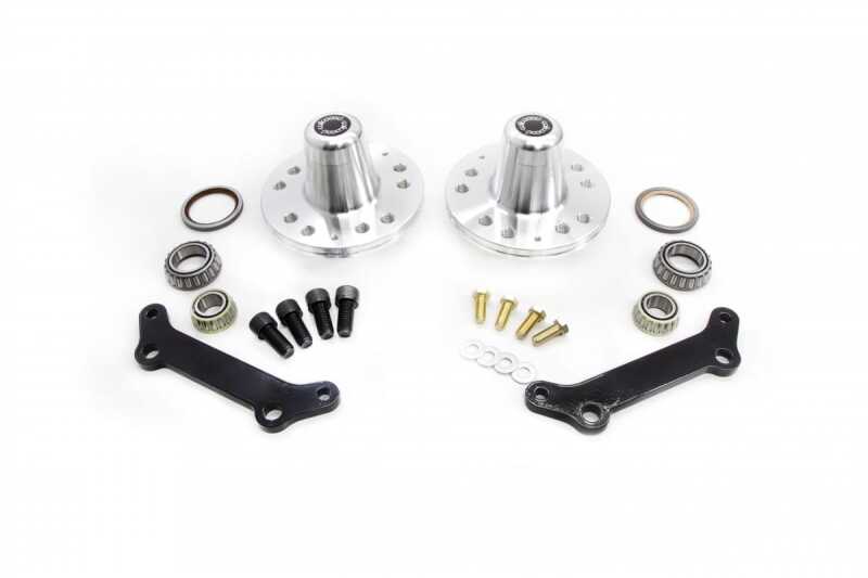 UMI Performance 78-88 GM G-Body C5/C6 Front Brake Conversion Hubs Bearings Bracket Kit