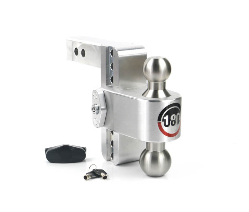Turnover Ball  6in Drop Hitch w/ 2in Shank