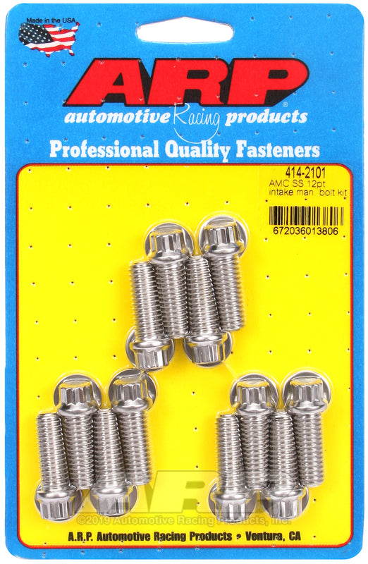 AMC S/S Intake Bolt Kit