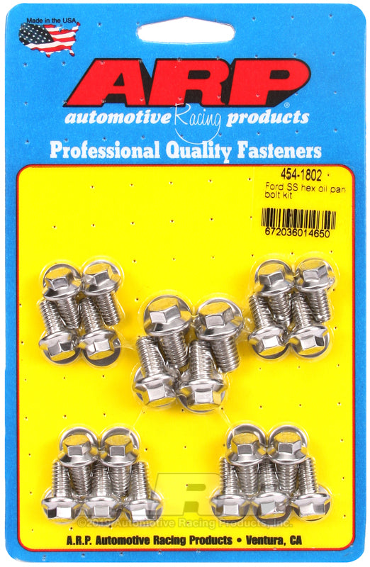 Ford S/S Oil Pan Bolt Kit 6pt.