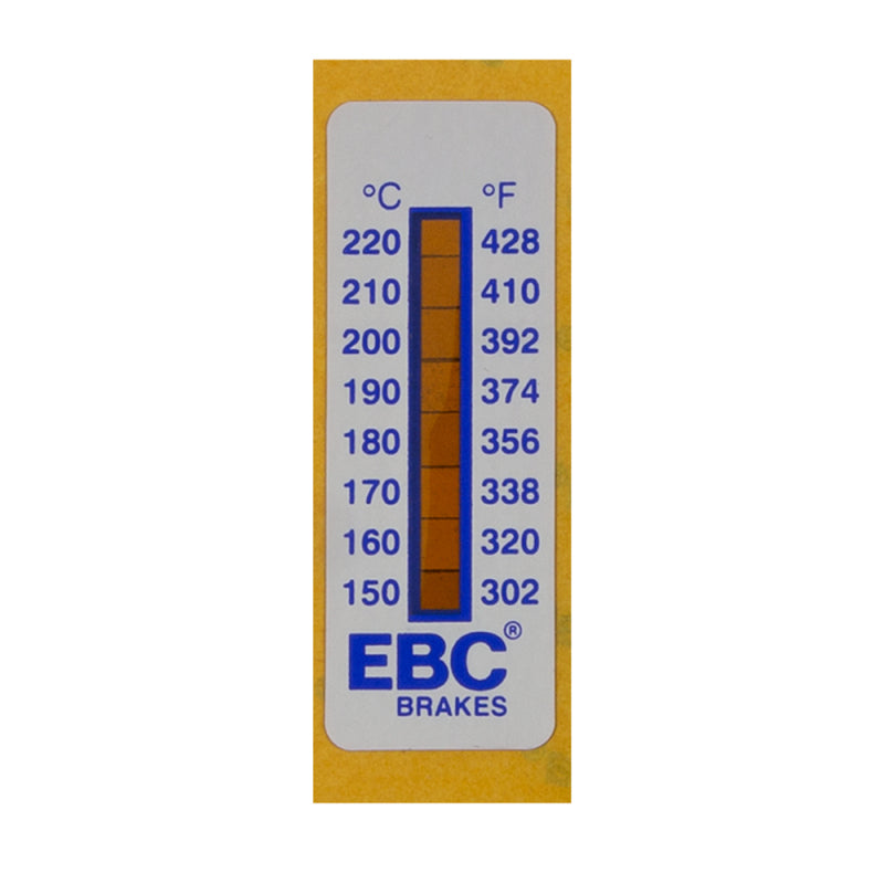 Tempature Decal Caliper 8 Level 10pk