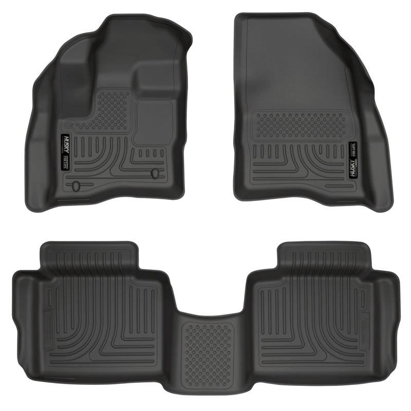 10-  Ford Taurus Front/ 2nd Floor Liners Black