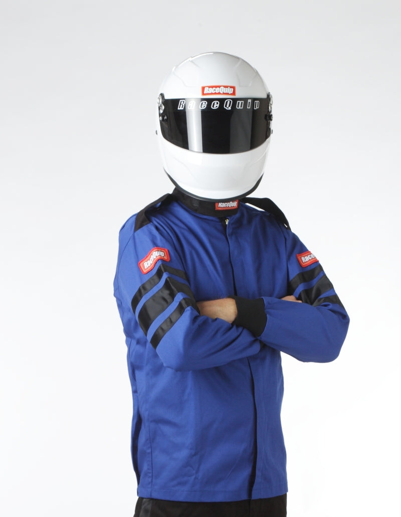 Blue Jacket Single Layer Medium