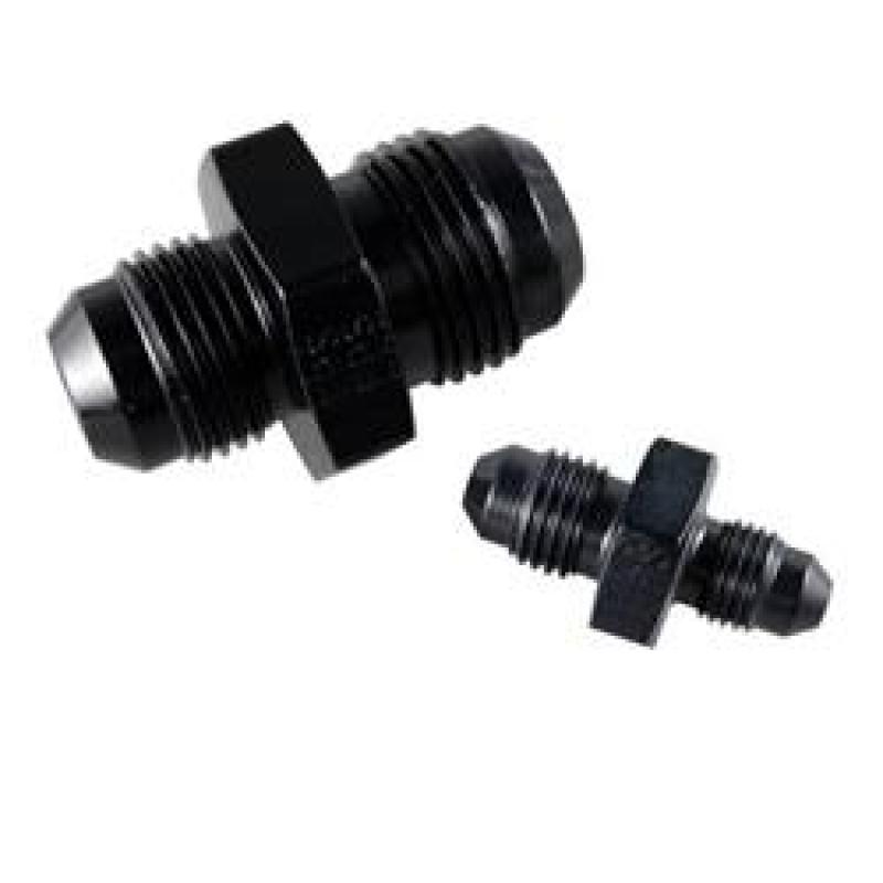 #10 x #12 Male Reducer Fitting Black