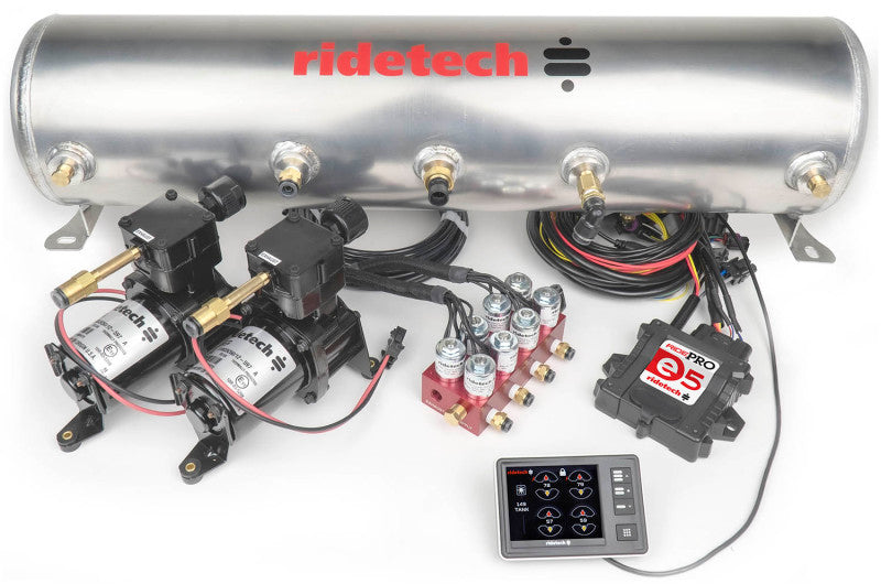RidePro E5 5 Gallon Dual Compressor 1/4in Valves