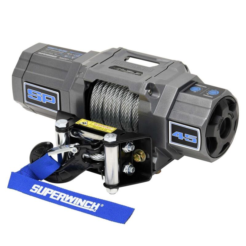 4500lb Winch 40ft Steel Rope Roller Fairlead