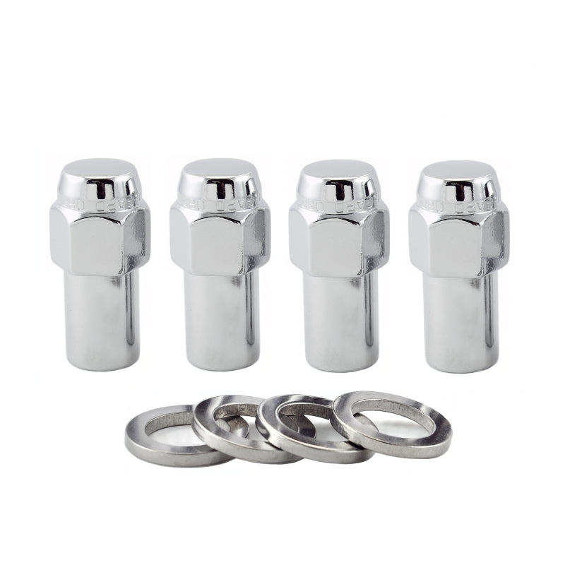 LUG NUT 7/16 LONG SHANK (4)