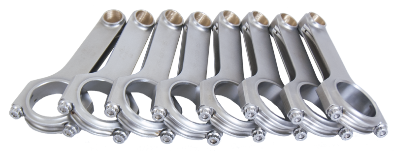 SBC 4340 Forged H-Beam Rods 6.000