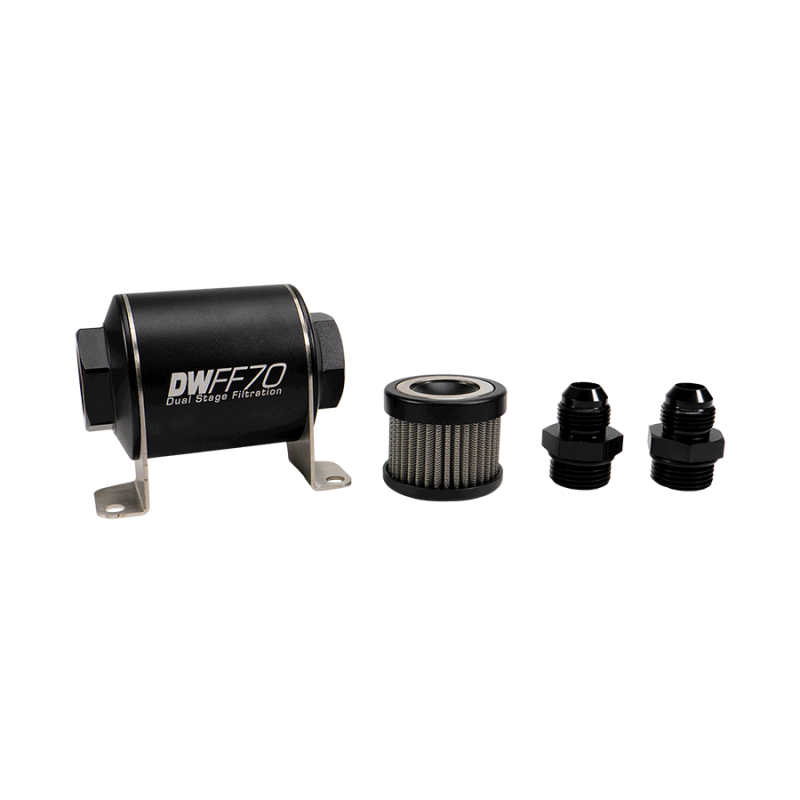 In-line Fuel Filter Kit 8an 10-Micron
