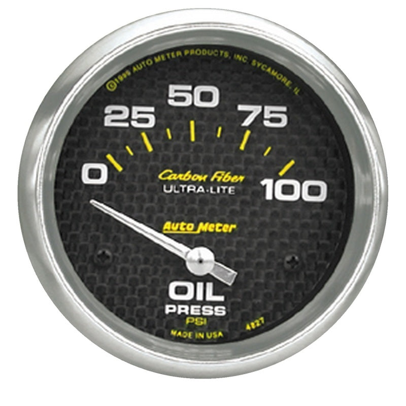C/F 2-5/8in Oil Pressure Gauge 0-100PSI
