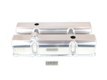 Load image into Gallery viewer, Canton 66-201 Valve Covers Lasercut Rail Small Block Chevy W Fill &amp; PCV Ports