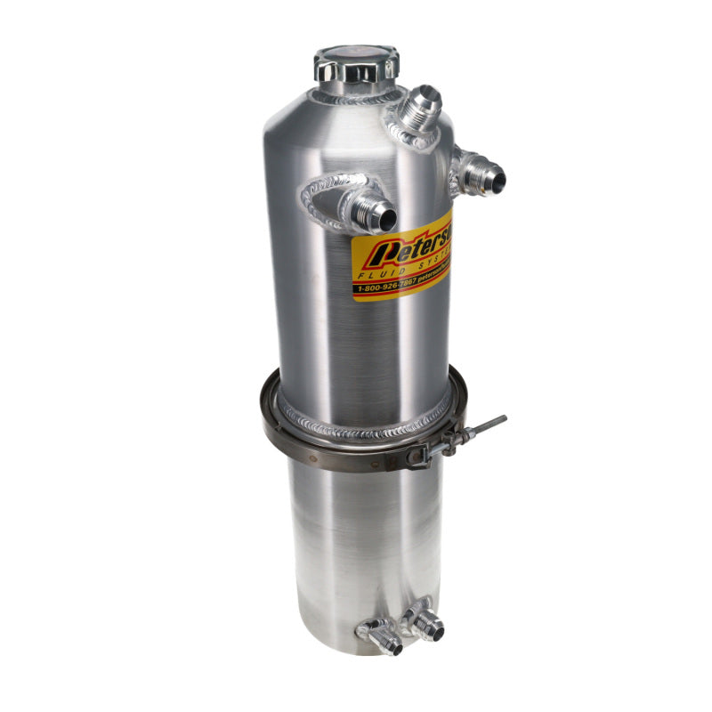 Peterson Fluid Systems Oil Tank 2.5 Gallon Dual In Male