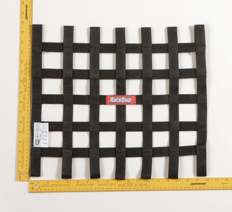Ribbon Net 15x18 SFI Black