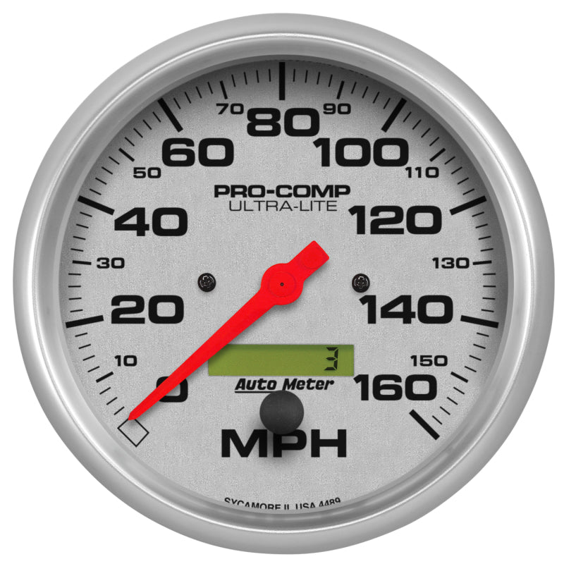 5in Ultra-Lite Elec. 160MPH Speedometer