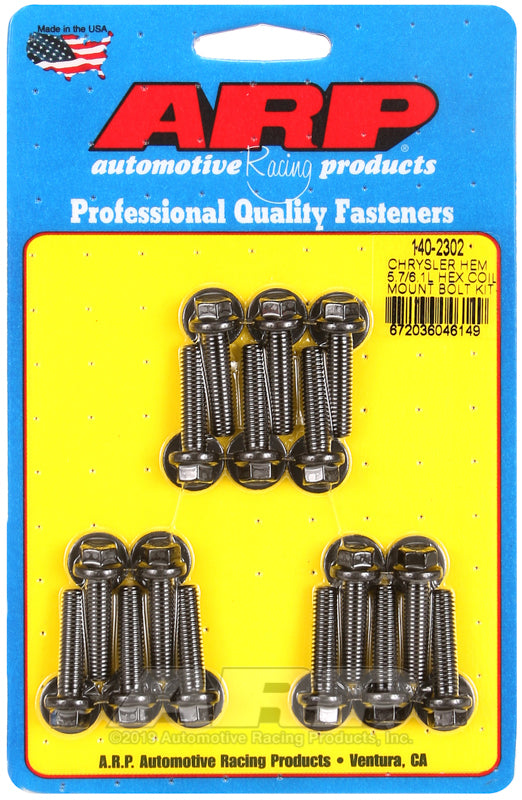 Coil Bracket Bolt Kit 6pt Mopar 5.7/6.1L Hemi