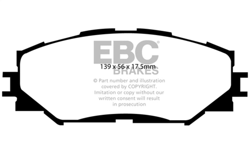 Brake Pads Redstuff Front Toyota