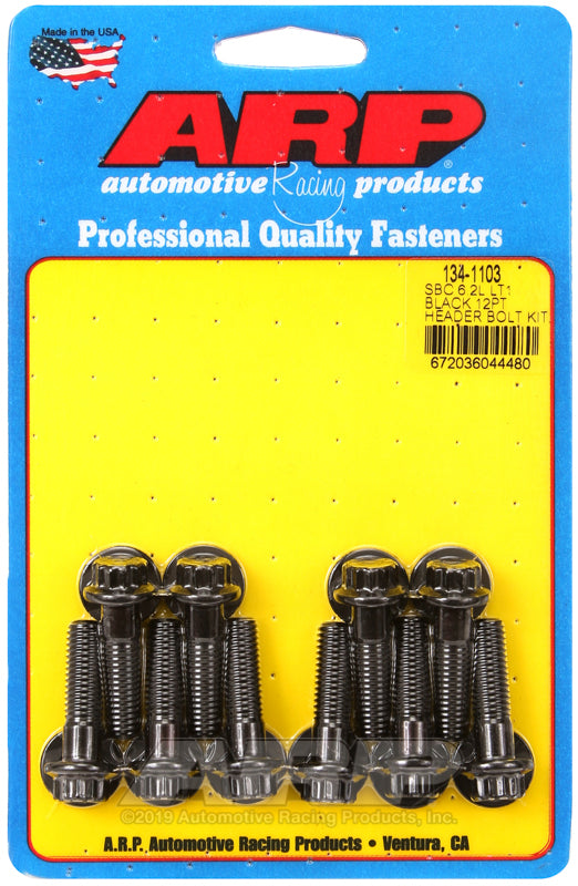 Header Bolt Kit - GM LT1 6.2L 12pt