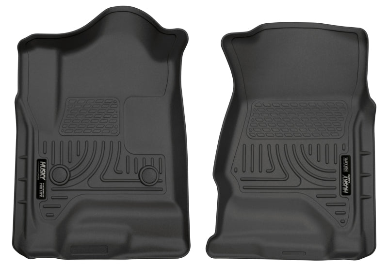 14-   GM 2500HD Dbl Cab Floor Liners Black