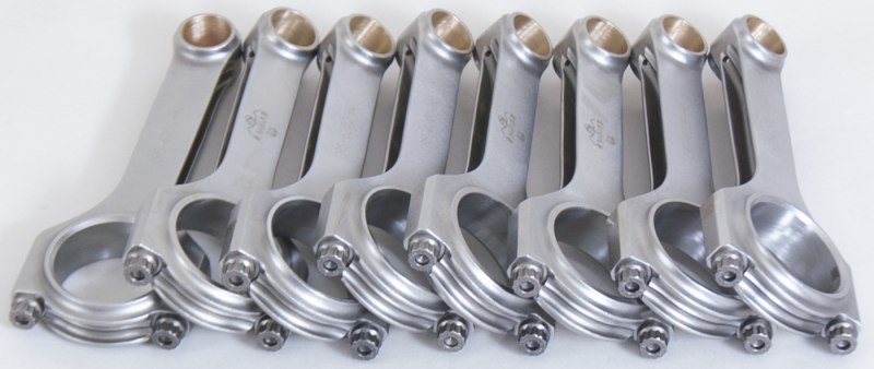 SBC 4340 Forged H-Beam Rods 6.250