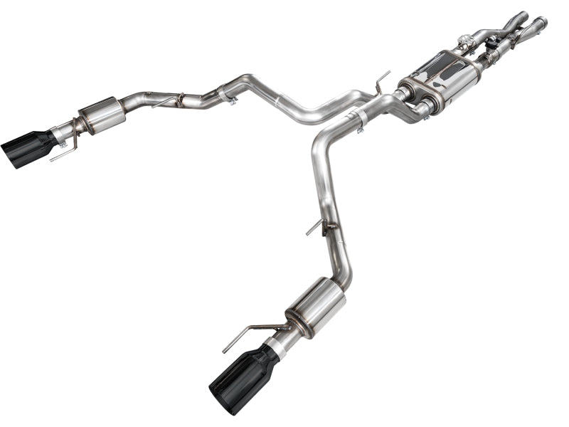 AWE Gen 3 Raptor R SwitchPath Exhaust - Diamond Black Tips