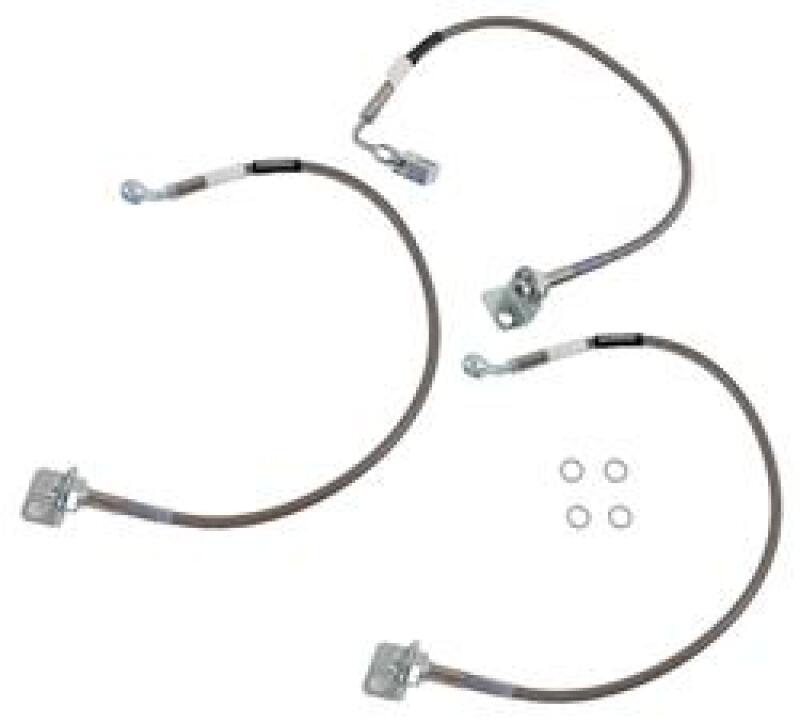 97-06 Wrangler Brk Lines Front Disc Rear Drum