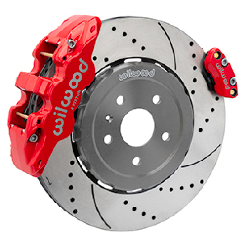Brake Kit Rear Corvetee C8 Aerolite 4R Drilled