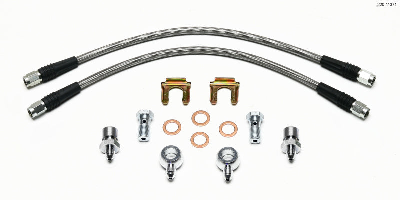 Flexline Kit D52 Caliper 14in w/ Banjo 7/16-20