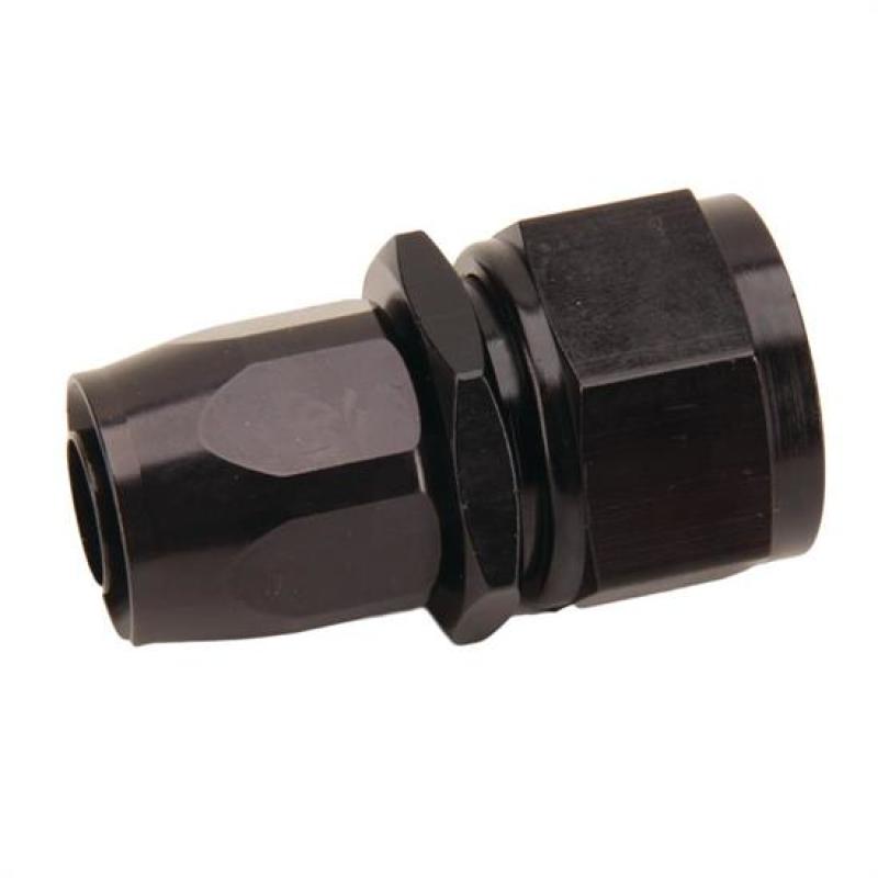 Hose Fitting #16 Str. to #12 Hose Black