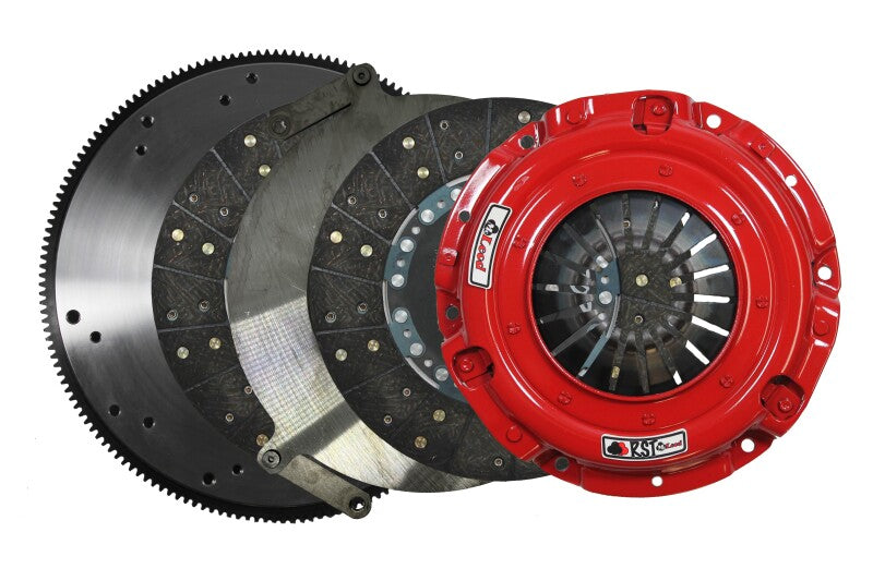 McLeod RST Twin Clutch Toyota 2JZ T56 Trans w/Steel FW 1-1/8in x 26 Spline