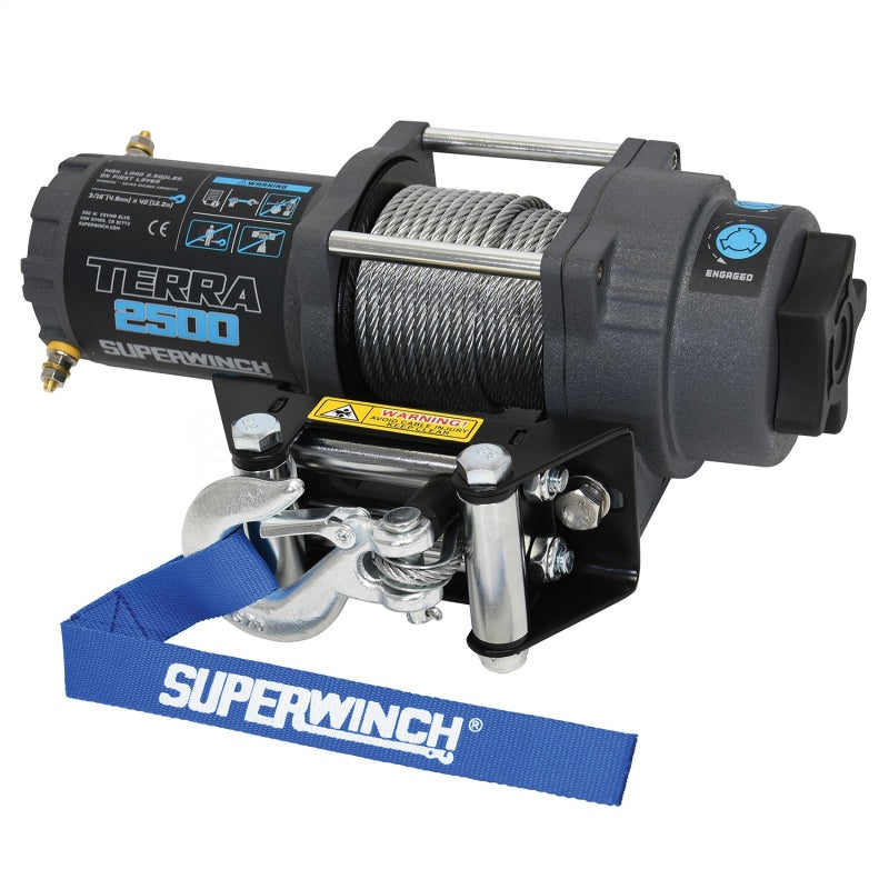 2500 lbs Winch Roller Fairlead 40ft Steel Rope